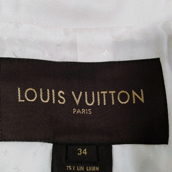 Louis Vuitton Jacket Linen, Cotton Size 34 - Picture 6 of 8